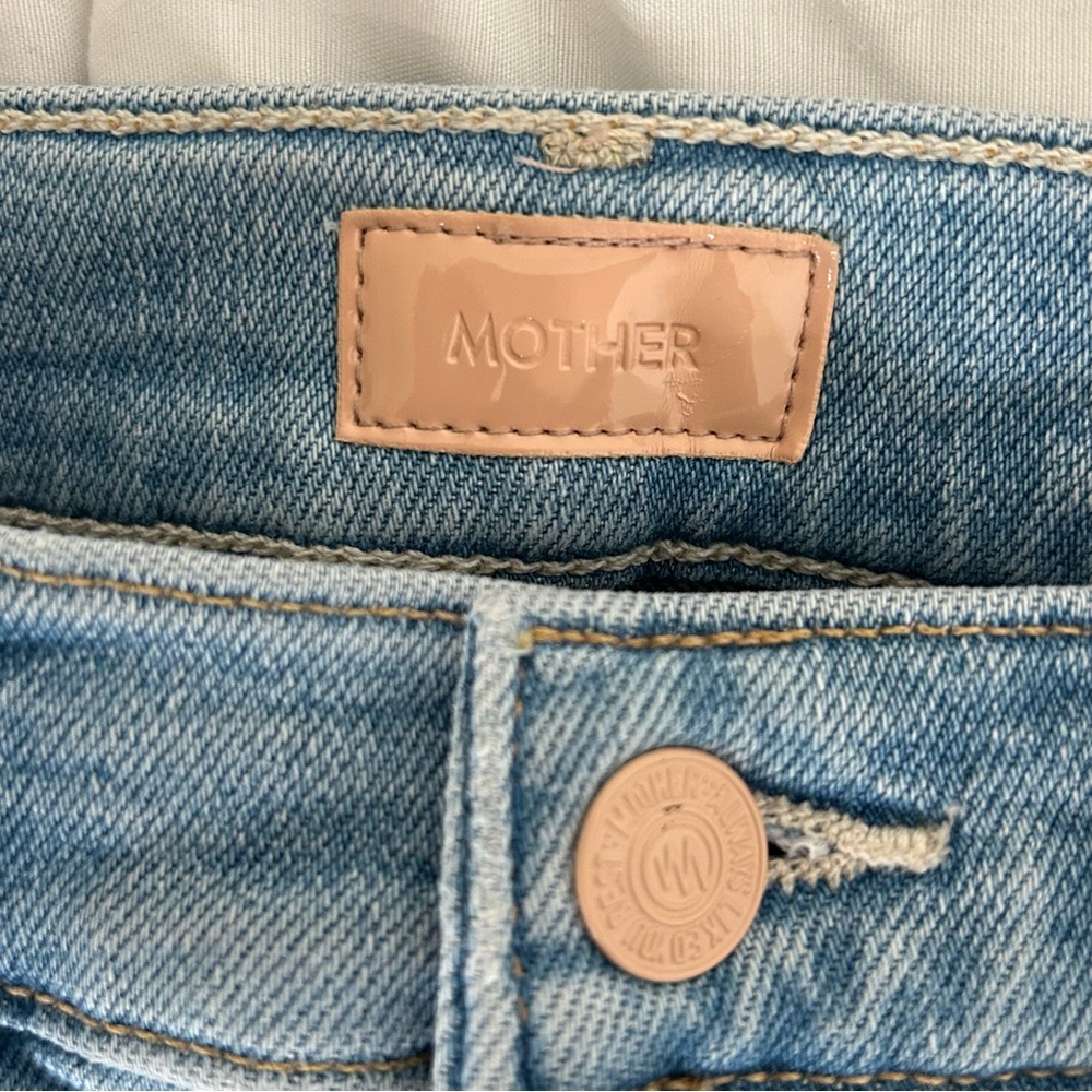Mother The Insider Crop Step Fray jeans Limited Edition 24 - Picture 13 of 16